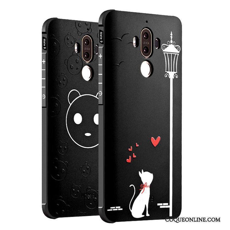 Huawei Mate 9 Coque Dessin Animé Personnalité Silicone Incassable Protection Tout Compris Étui