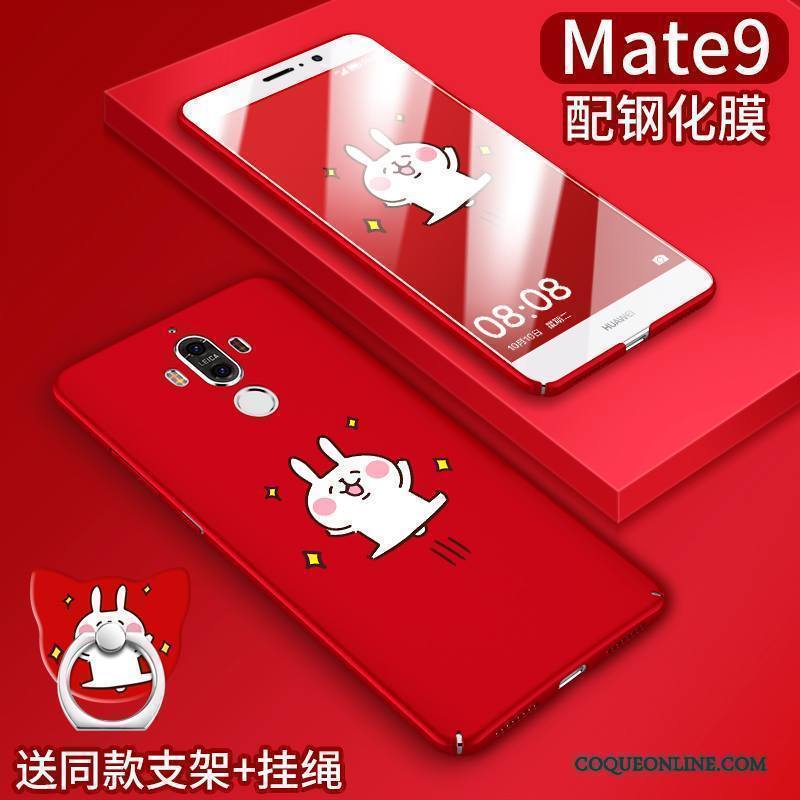 Huawei Mate 9 Coque Protection Silicone Incassable Étui Personnalité Rouge Tout Compris