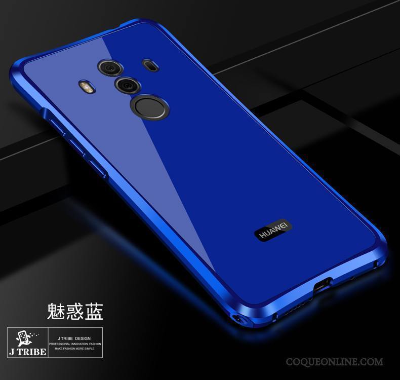 Huawei Mate 9 Coque Protection Étui Personnalité Tout Compris Créatif Bleu Métal