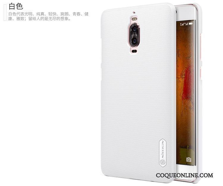 Huawei Mate 9 Pro Blanc Légère Coque De Téléphone Or Étui Protection Téléphone Portable