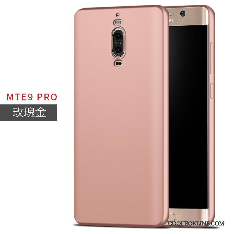 Huawei Mate 9 Pro Fluide Doux Silicone Étui Protection Rose Coque De Téléphone