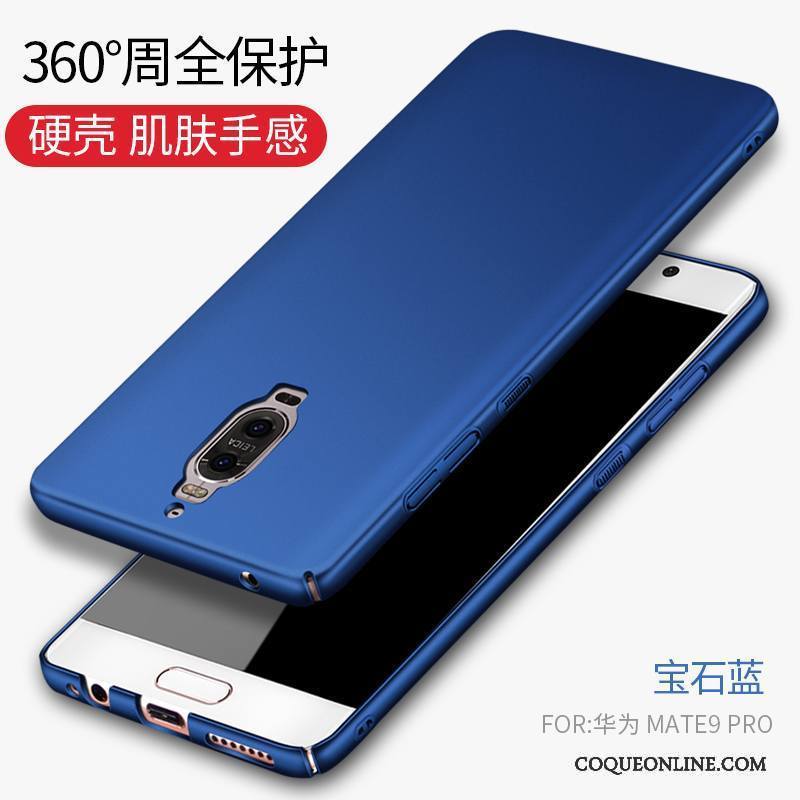 Huawei Mate 9 Pro Protection Tout Compris Coque Étui Difficile Bleu De Téléphone