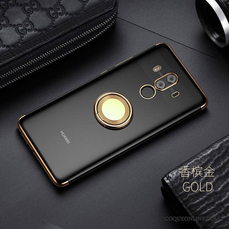 Huawei Mate 9 Transparent Incassable Étui Silicone Coque De Téléphone Or Marque De Tendance
