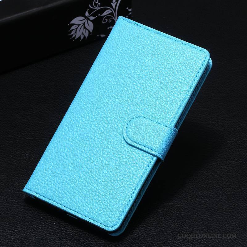 Huawei Mate 9 Étui Clamshell Incassable Protection Coque De Téléphone Bleu Clair Téléphone Portable