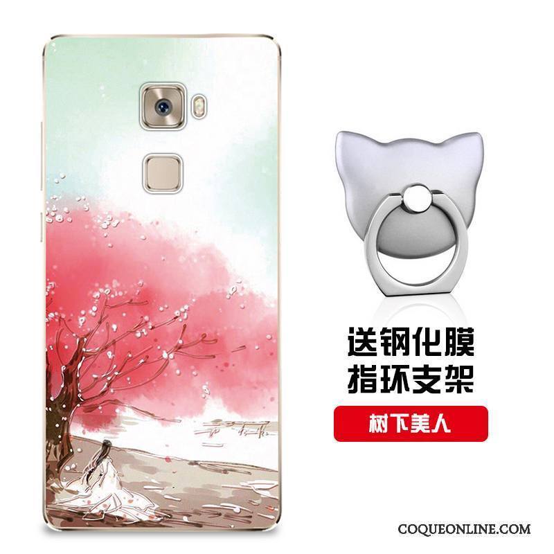 Huawei Mate S Modèle Étui Coque De Téléphone Rose Incassable Personnalisé Fluide Doux