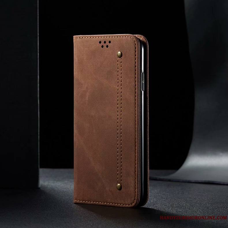 Huawei Nova 5t Étui En Cuir Protection Coque De Téléphone Carte Fluide Doux Housse Incassable