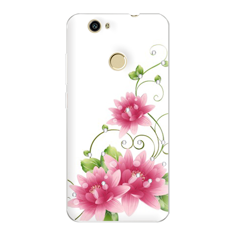 Huawei Nova Coque De Téléphone Personnalité Rose Fluide Doux Incassable Silicone Tendance