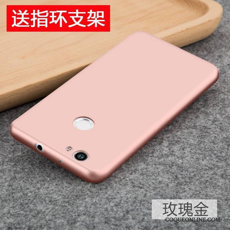 Huawei Nova Incassable Délavé En Daim Protection Silicone Fluide Doux Étui Coque