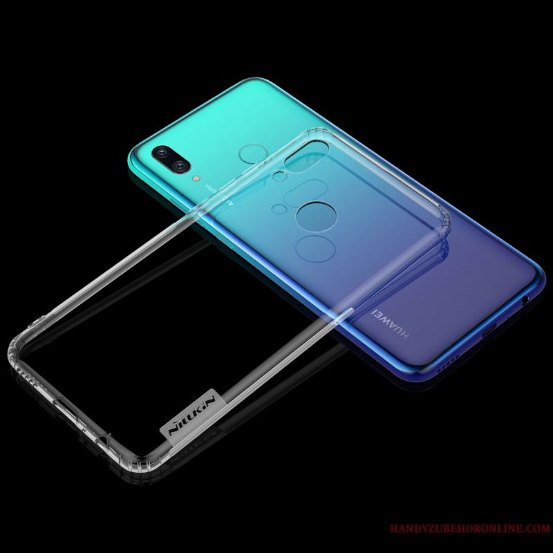 Huawei P Smart 2019 Coque De Téléphone Silicone Membrane Incassable Tempérer Tout Compris Transparent