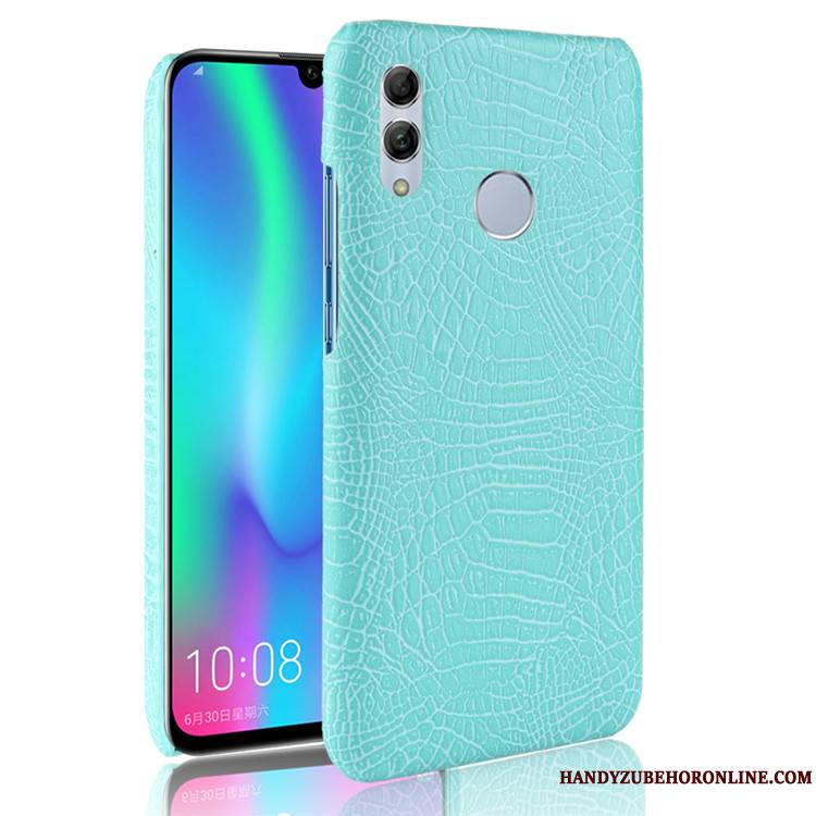 Huawei P Smart 2019 Coque De Téléphone Vert Crocodile Modèle Business Incassable Créatif