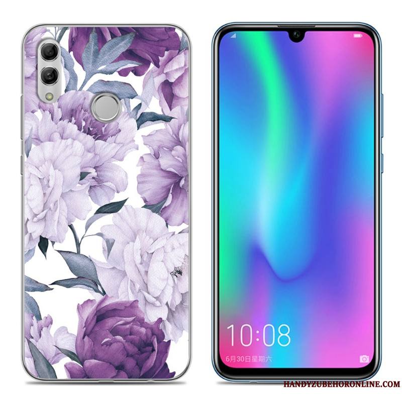 Huawei P Smart 2019 Jeunesse Étui Coque De Téléphone Téléphone Portable Violet Fluide Doux