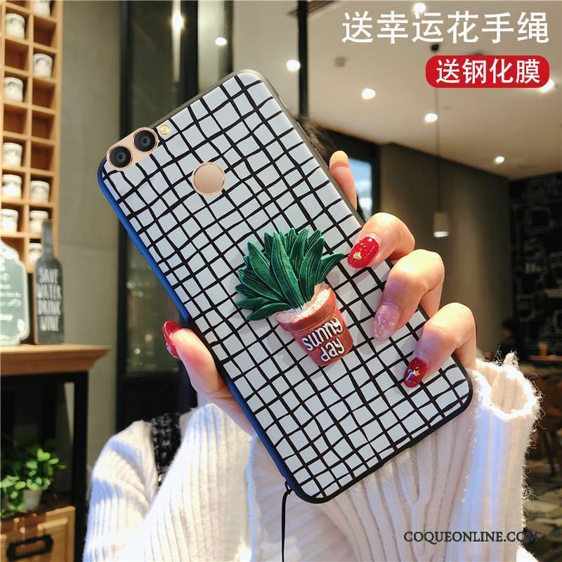 Huawei P Smart Coque De Téléphone Créatif Incassable Silicone Tendance Téléphone Portable Fluide Doux