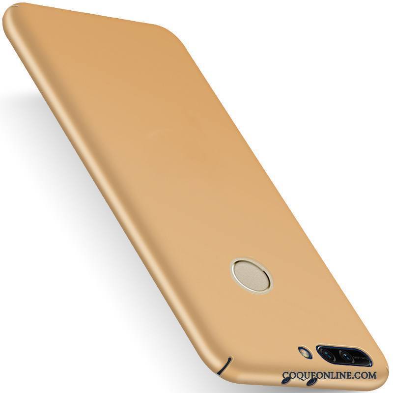 Huawei P Smart Délavé En Daim Nouveau Coque De Téléphone Tout Compris Or Rouge Incassable