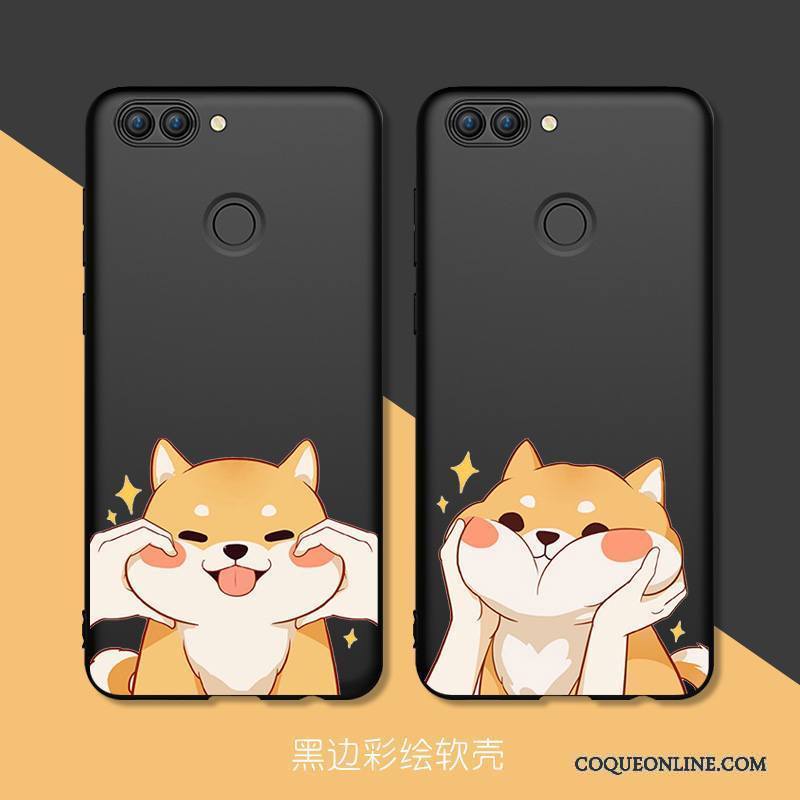 Huawei P Smart Protection Ultra Étui Coque De Téléphone Chiens Tout Compris Fluide Doux