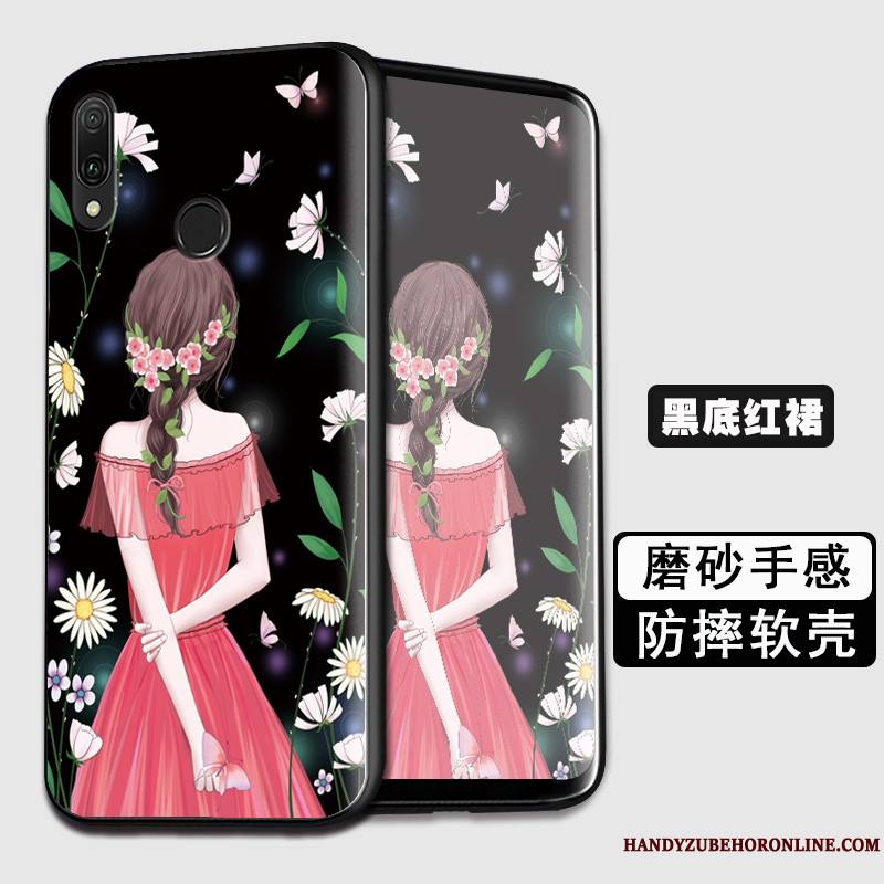 Huawei P Smart Z Coque De Téléphone Tout Compris Tendance Sakura Fluide Doux Protection Étui