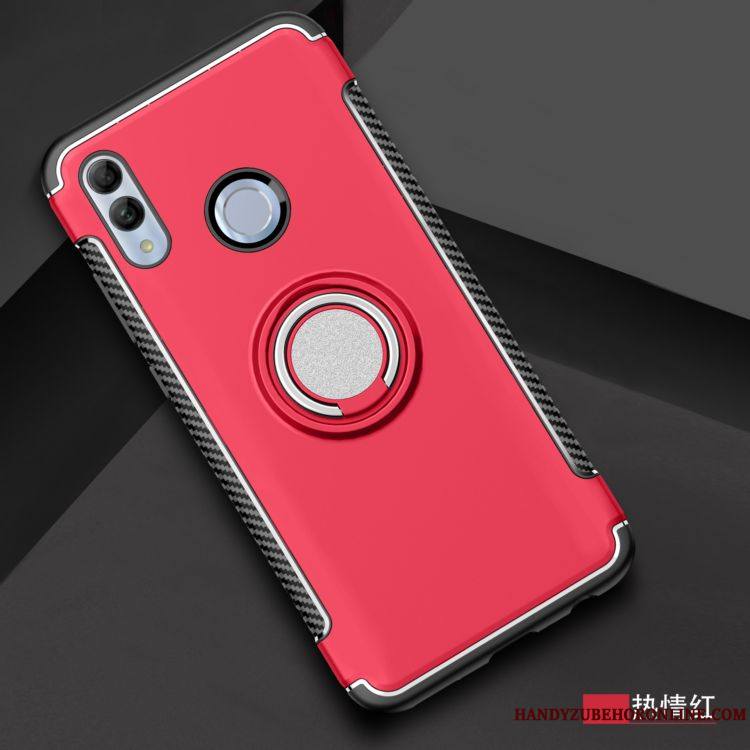 Huawei P Smart Z Coque Magnétisme Incassable Business Boucle À Bord Tendance Rouge