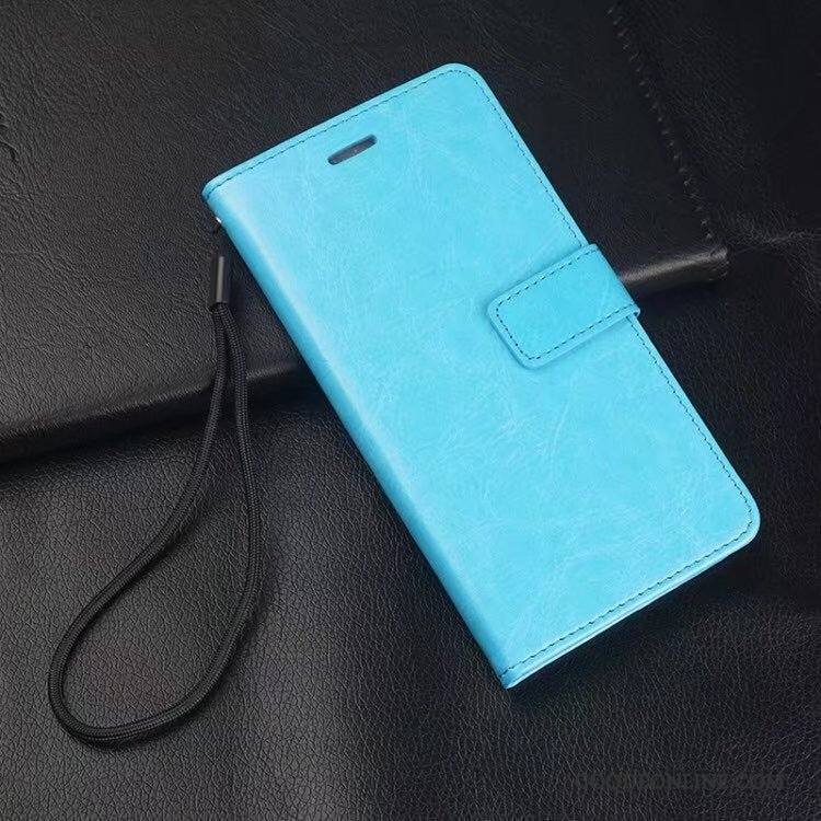 Huawei P Smart Étui Coque De Téléphone Fluide Doux Bleu Clair Étui En Cuir Protection