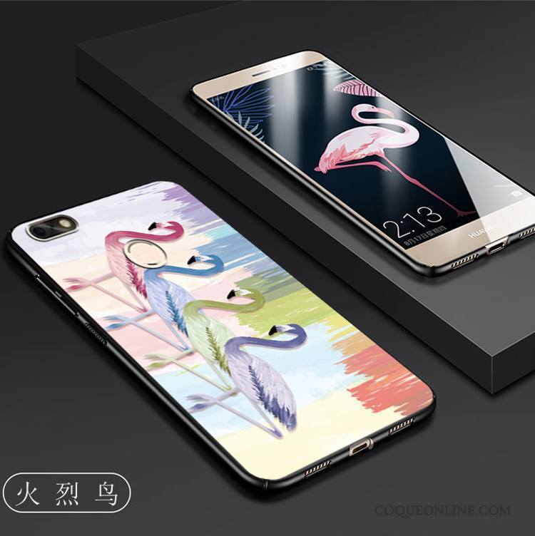 Huawei P Smart Étui Silicone Tendance Fluide Doux Coque De Téléphone Multicolore Protection