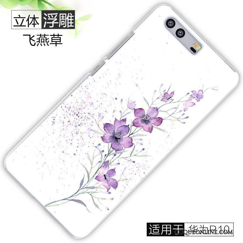 Huawei P10 Coque Incassable Violet Étui De Téléphone Difficile Personnalité