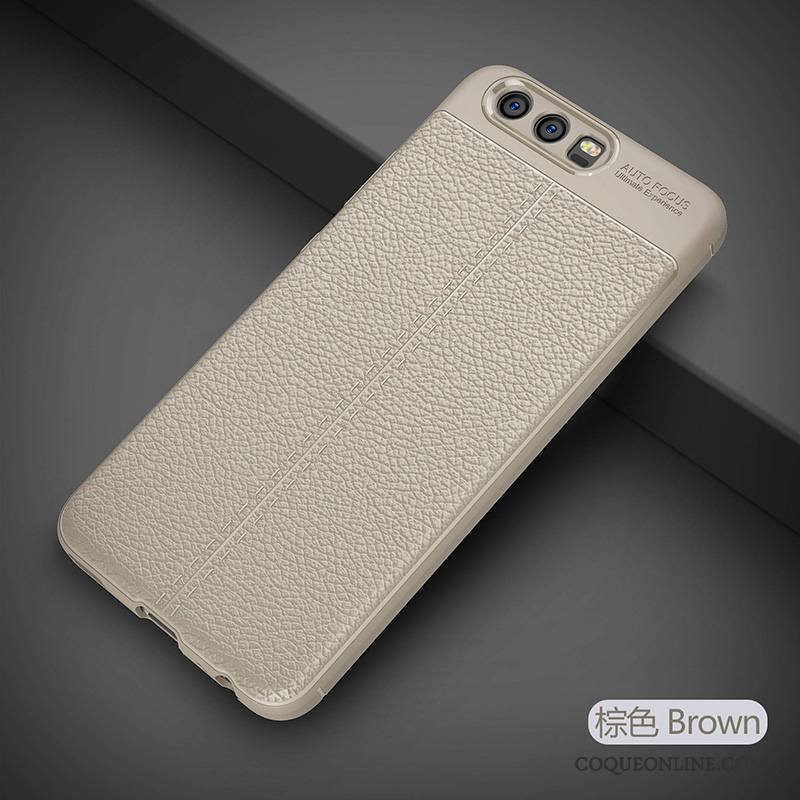 Huawei P10 Coque Incassable Étui Protection Modèle Fleurie Business Peau Douce Tendance