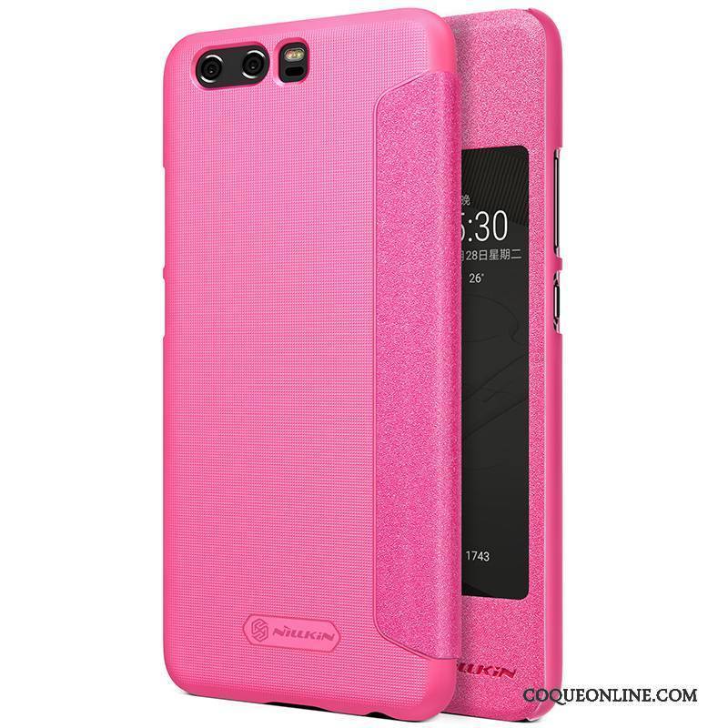 Huawei P10 Incassable Protection Rouge Housse Or Coque De Téléphone Difficile