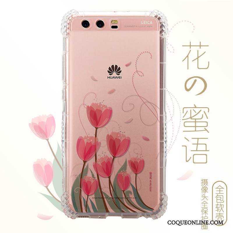 Huawei P10 Incassable Tout Compris Téléphone Portable Coque De Téléphone Ornements Suspendus Fluide Doux Ballon