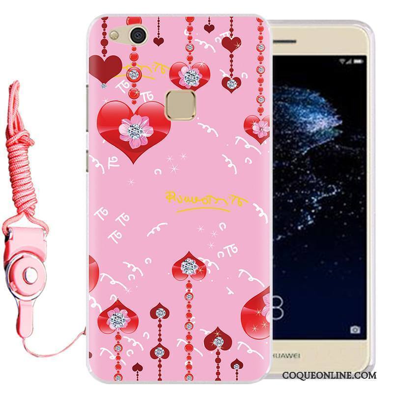 Huawei P10 Lite Téléphone Portable Protection Coque De Téléphone Jeunesse Dessin Animé Ornements Suspendus Étui