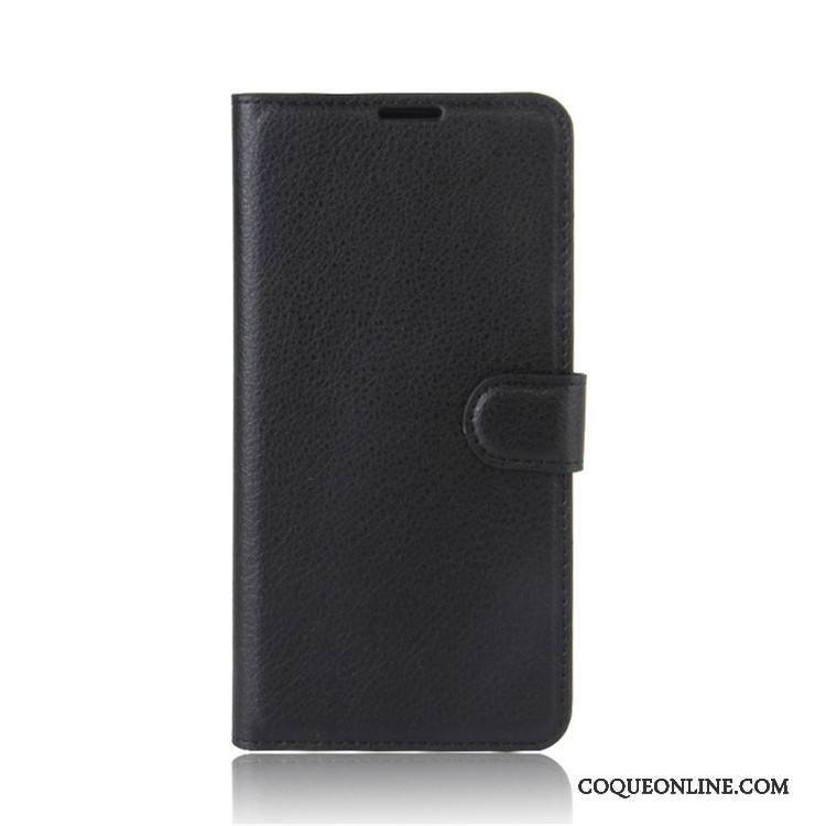 Huawei P10 Lite Étui Noir Protection Étui En Cuir Jeunesse Coque Téléphone Portable