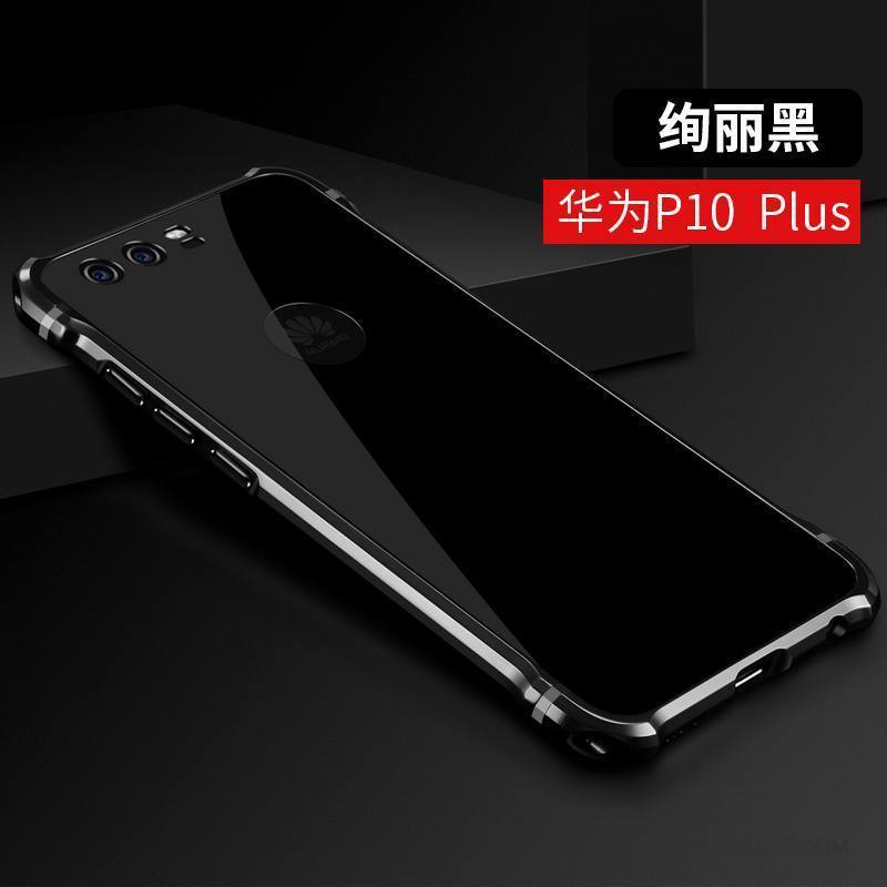 Huawei P10 Plus Coque De Téléphone Protection Tout Compris Incassable Personnalité Créatif Noir