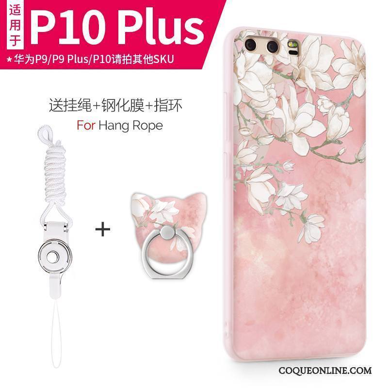 Huawei P10 Plus Coque Silicone Tout Compris Incassable Très Mince Fluide Doux Protection Étui