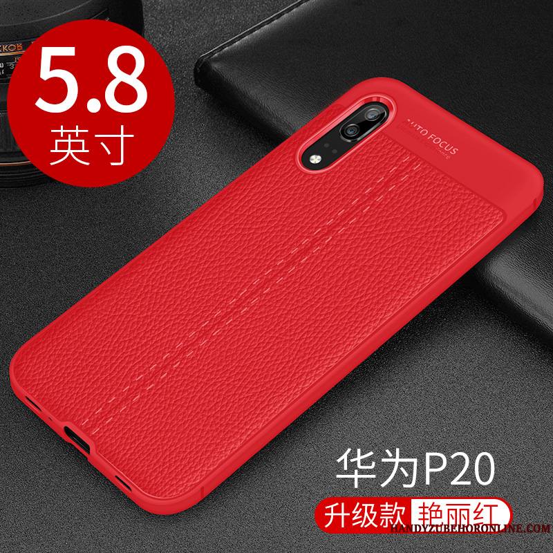 Huawei P20 Luxe Coque De Téléphone Silicone Tout Compris Fluide Doux Protection Nouveau