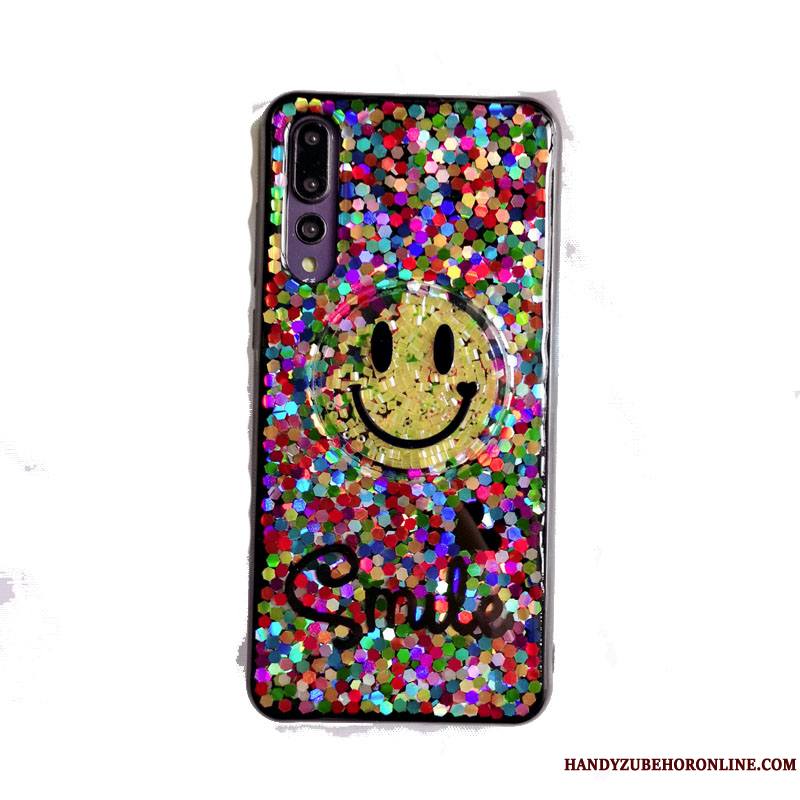 Huawei P20 Pro Coque Créatif De Téléphone Silicone Fluide Doux Personnalité Souriant