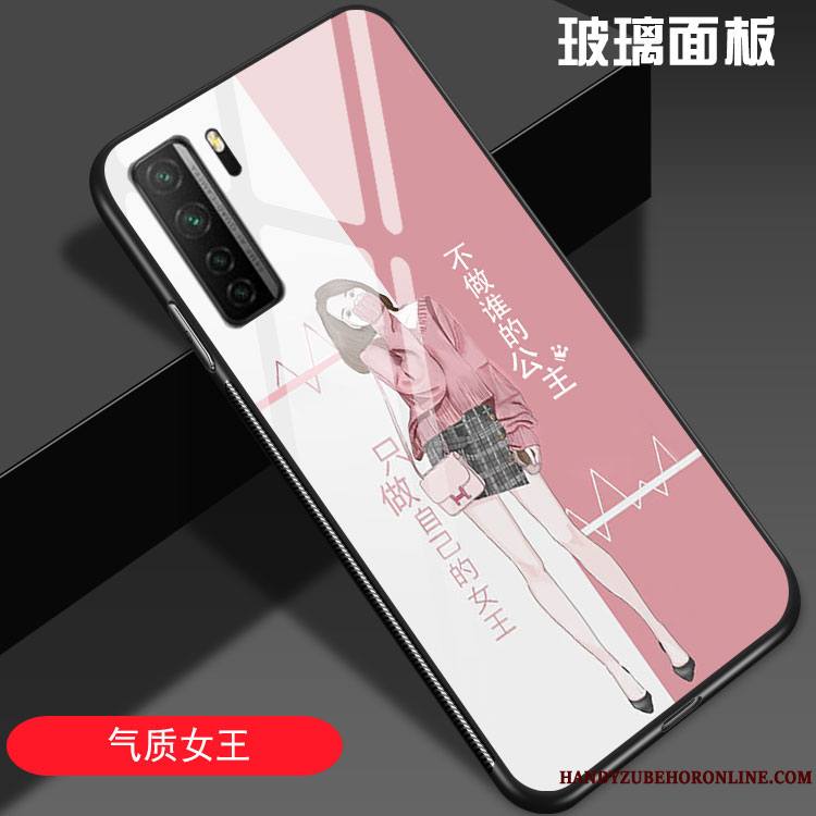 Huawei P40 Lite 5g Créatif Mode Coque De Téléphone Simple Téléphone Portable Marque De Tendance Amoureux