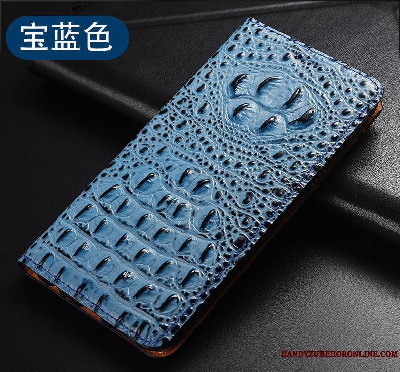 Huawei P40 Lite Bleu Coque De Téléphone Tout Compris Protection Housse Étui Étui En Cuir