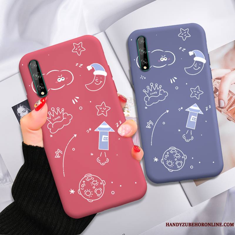 Huawei P40 Lite E Coque De Téléphone Dessin Animé En Silicone Charmant Étui Incassable Nouveau