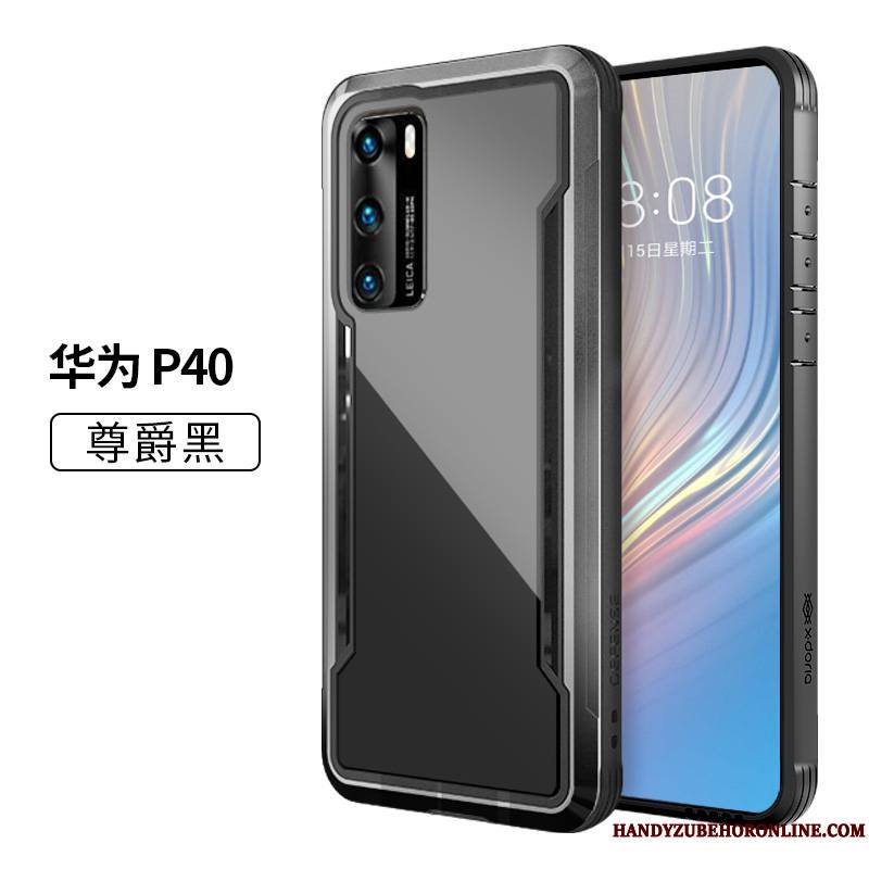 Huawei P40 Tout Compris Noir Ballon Coque De Téléphone Incassable Étui Protection