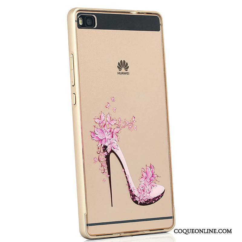 Huawei P8 Border Rose Haute Protection Coque De Téléphone Créatif Personnalité