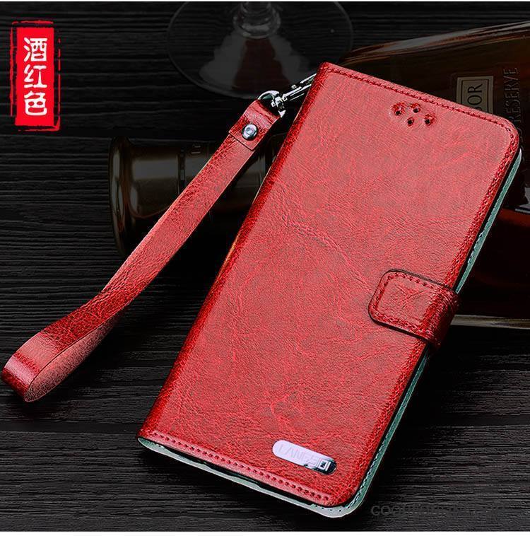 Huawei P9 Coque Luxe Cuir Véritable Incassable Tout Compris Clamshell Protection Étui