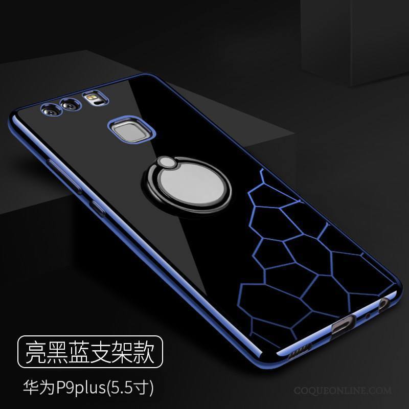 Huawei P9 Plus Personnalité Créatif Bleu Étui Fluide Doux Silicone Coque De Téléphone
