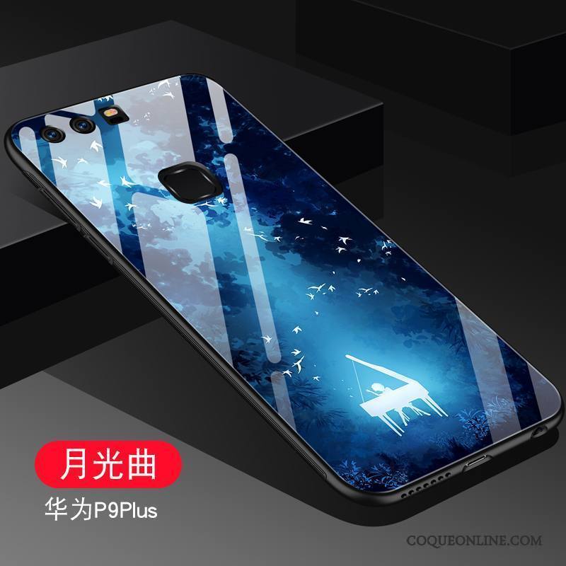 Huawei P9 Plus Personnalité Protection Étui Coque De Téléphone Tout Compris Créatif Bleu