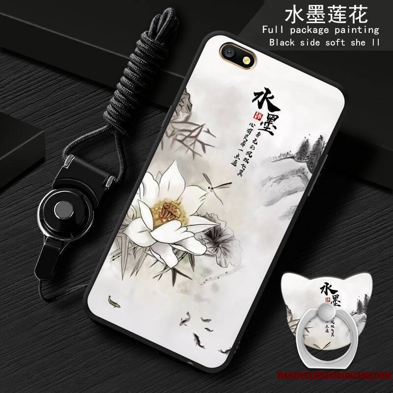 Huawei Y5 2018 Tout Compris Coque De Téléphone Incassable Personnalité Fluide Doux Étui Blanc