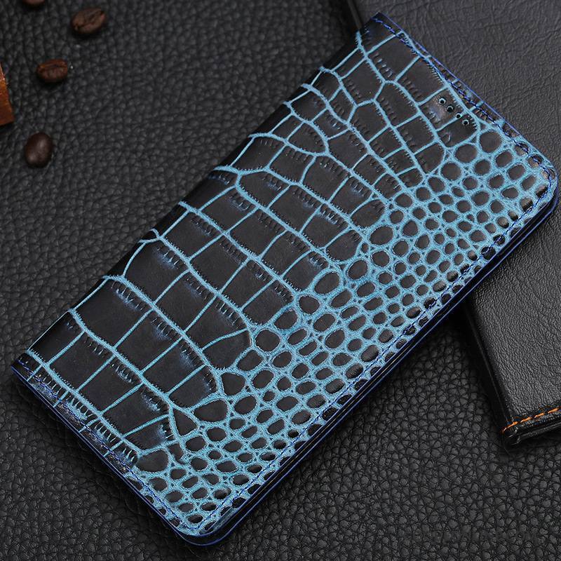 Huawei Y6 Pro 2017 Coque Protection Housse Étui Cuir Véritable Modèle Fleurie Étui En Cuir Téléphone Portable