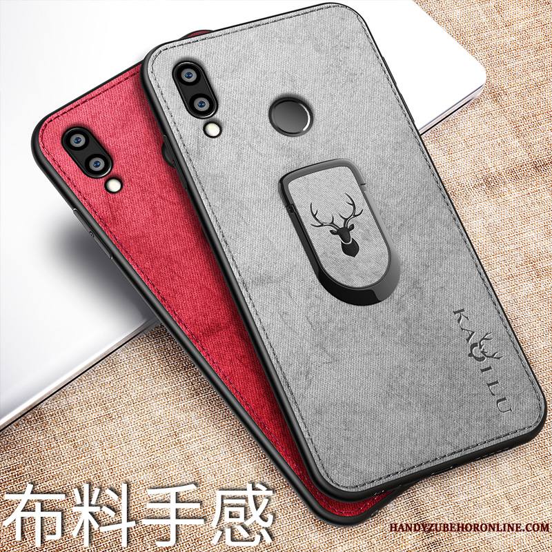 Huawei Y7 2019 Coque Tout Compris Silicone Tissu De Téléphone Téléphone Portable Tendance