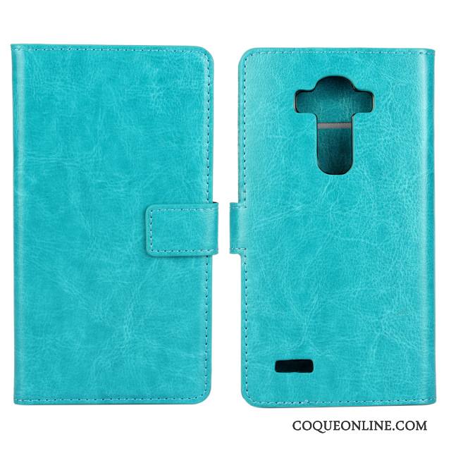 Lg G4 Support Coque Bleu Téléphone Portable Protection Légère Étui