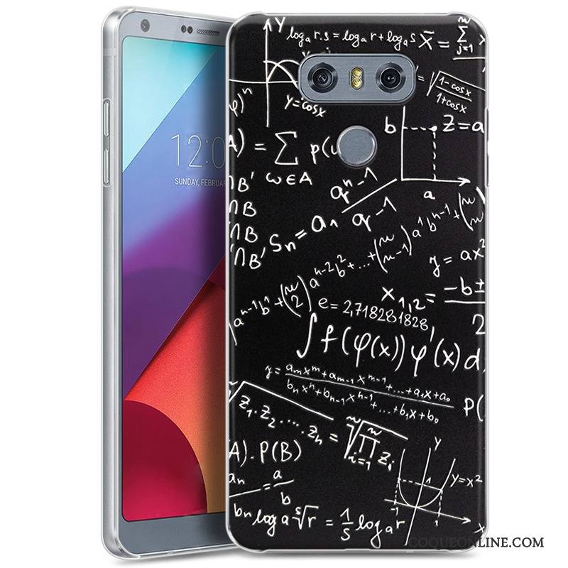 Lg G6 Peinture Étui Incassable Gaufrage Coque De Téléphone Légère Protection