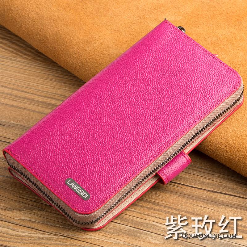 Lg V20 Rouge Très Mince Incassable Tout Compris Étui En Cuir Coque De Téléphone Protection