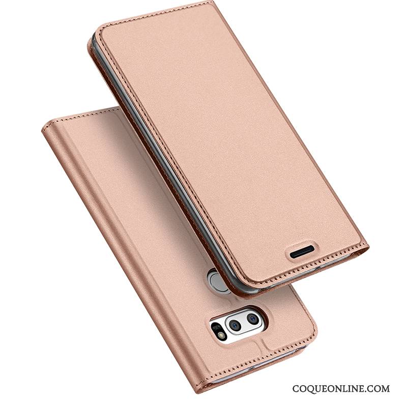 Lg V30 Coque Housse Étui Protection Téléphone Portable Business Légères