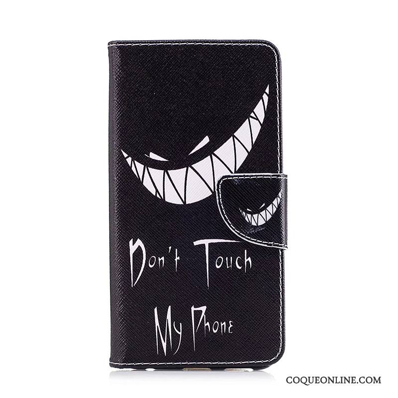 Lg V30 Protection Coque De Téléphone Housse Peinture Étui Noir Étui En Cuir