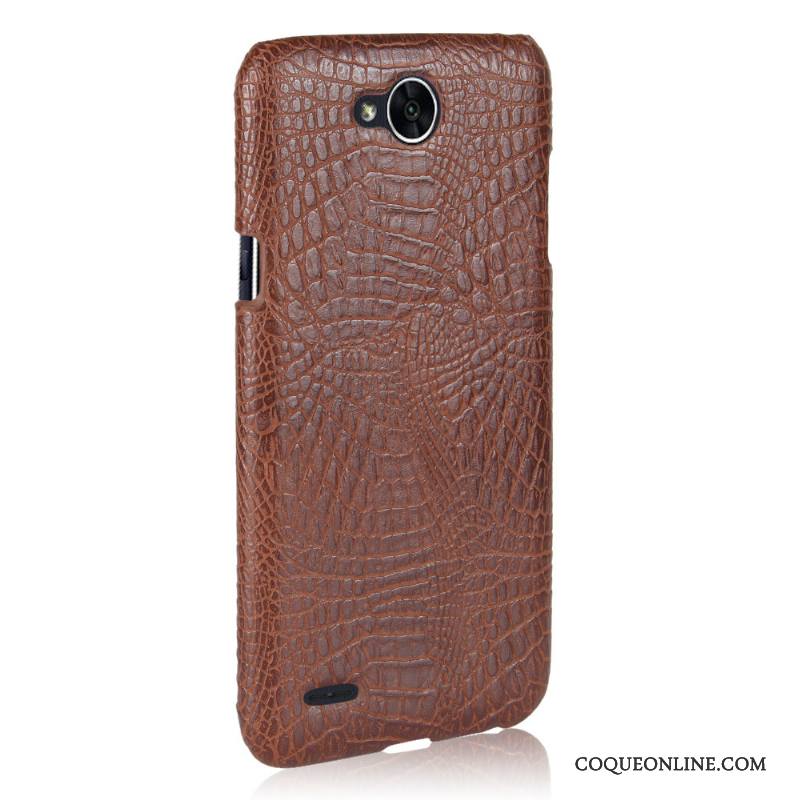 Lg X Power 2 Étui Étui En Cuir Protection Crocodile Modèle Coque De Téléphone Nouveau Téléphone Portable