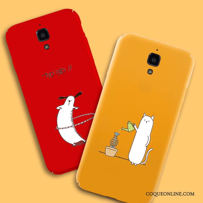 Mi 4 Tendance Petit Coque De Téléphone Tout Compris Jaune Nouveau Personnalité